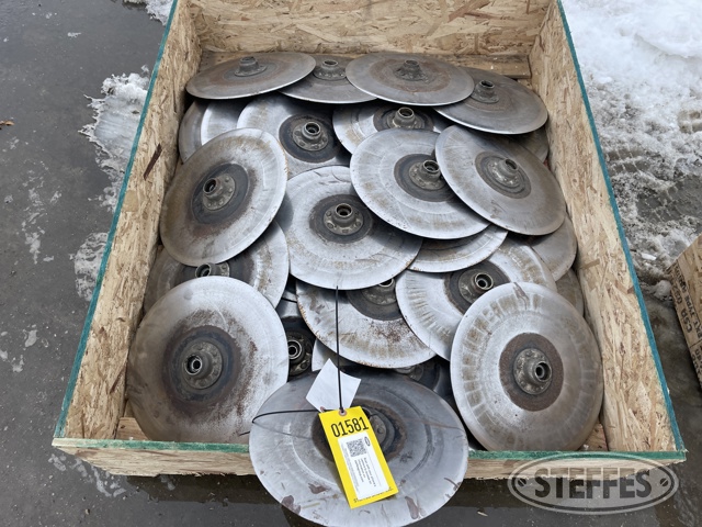 Pallet of planter disc openers